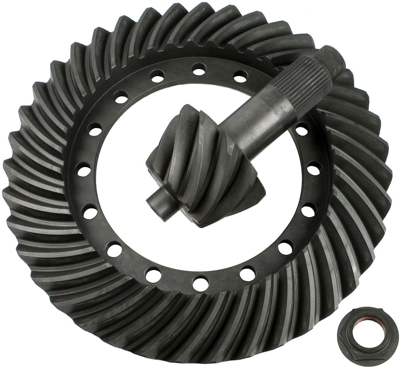 World American 217999 High Performance Ring and Pinion Gear Set RS401|RS402|RS451 Late Pinion Shank 3.90 Gear Ratio Rear Differential Replaces Eaton 111503, 127255, PAI 92330