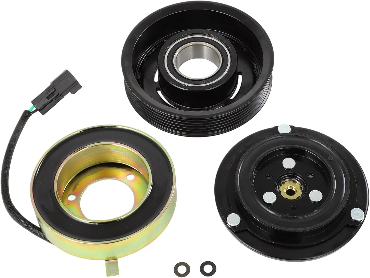 ECCPP A/C Compressor Clutch 2007-2011 Fit for Jeep Wrangler 3.8L AC Clutch