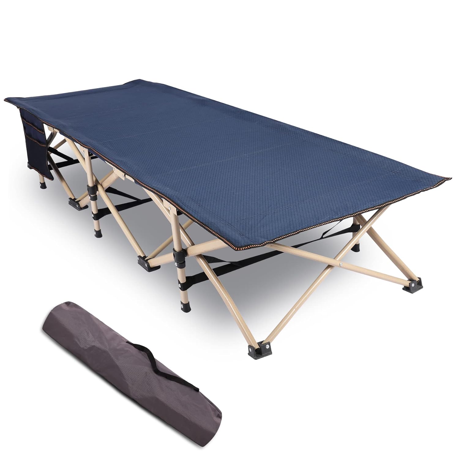 RedSwing Kids Cots for Sleeping Extra Long, Strudy Folding