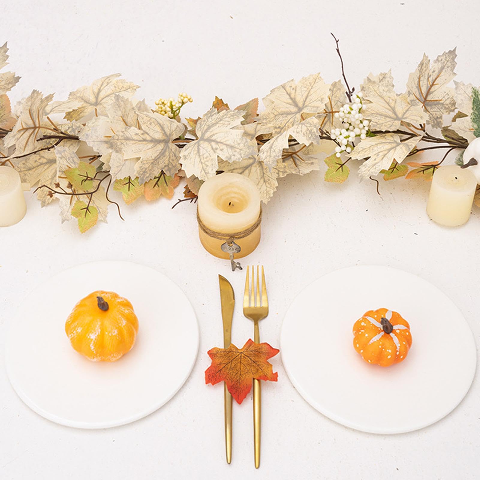 COURONNE UNIQUE DE Citrouille Feuille D'érable Améliore N'importe Quel