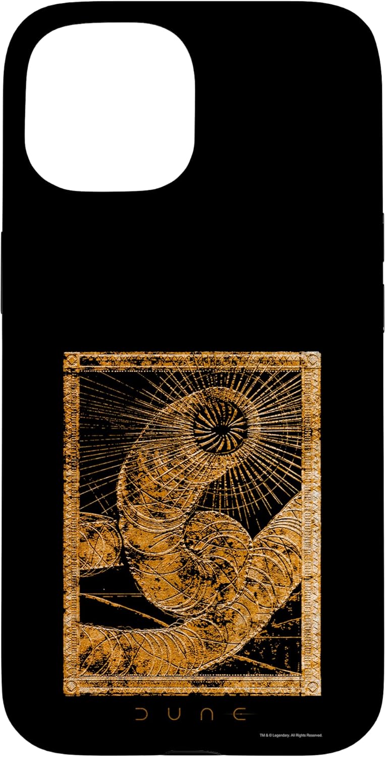 Dune - Golden Sandworm Case for iPhone 15