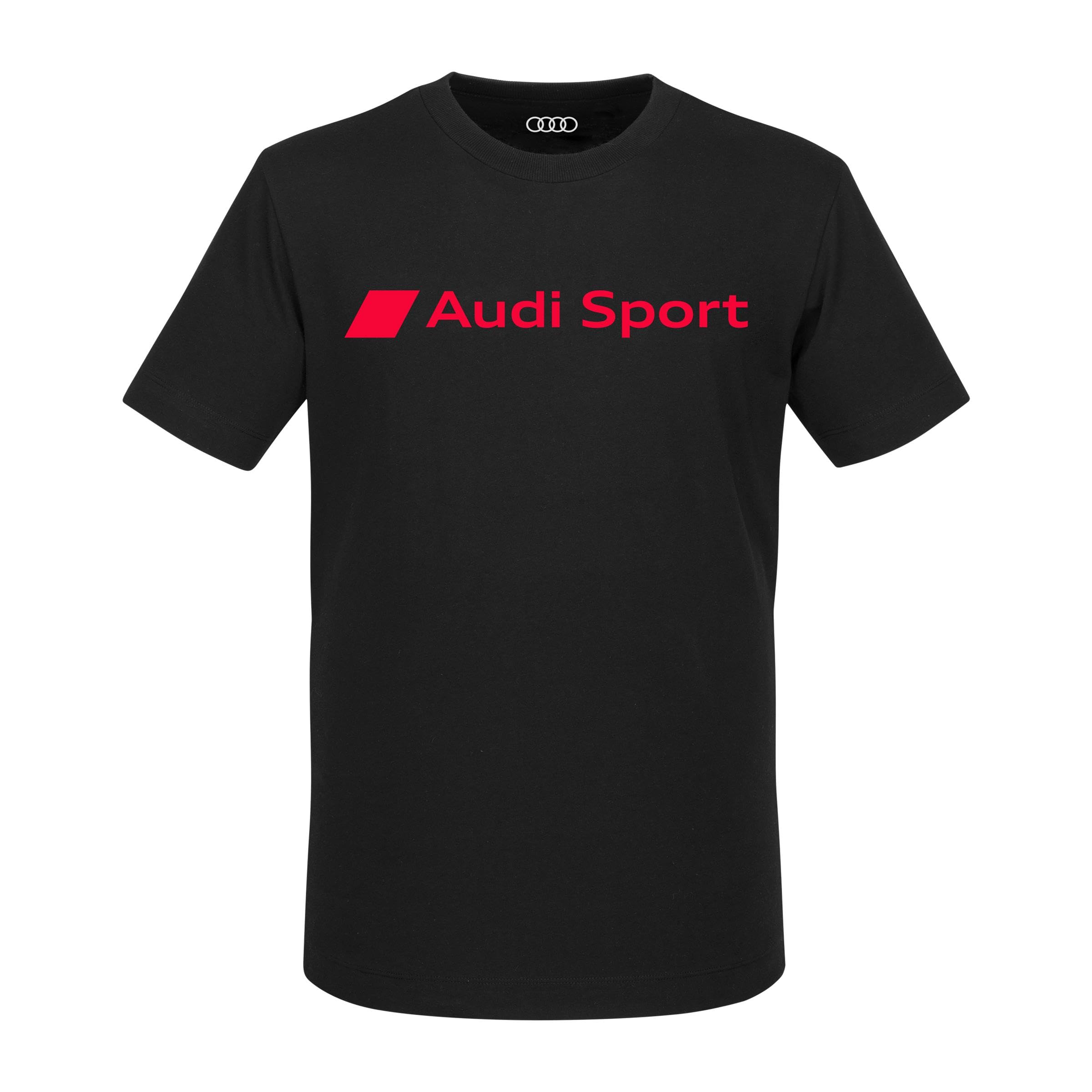 Audi collection Audi Sport T-Shirt Herren Schwarz Camiseta Hombre