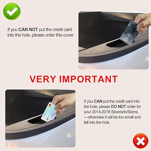 Miniatura 4 de Bolsillo de estaca para riel de cama para GMC Chevy SilveradoGMC Sierra 25003500HD (2020 2021 2022 2023 2024), Chevy SilveradoGMC Sierra 1500