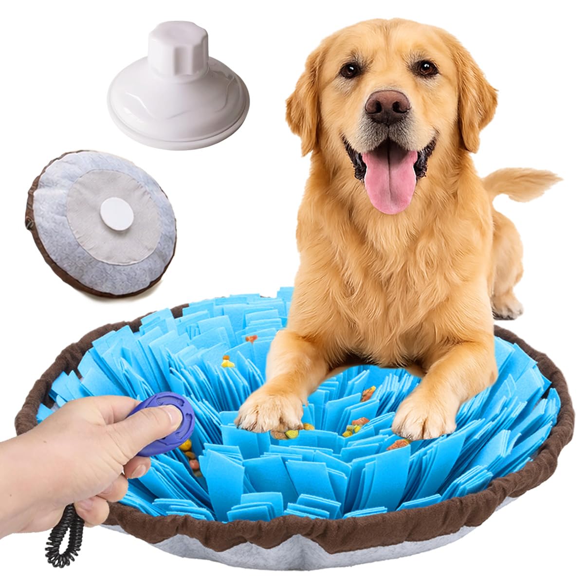 Friendly Barks 18" Mat + Clicker