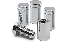 CN-Series Brass Flat Top Sign Standoff