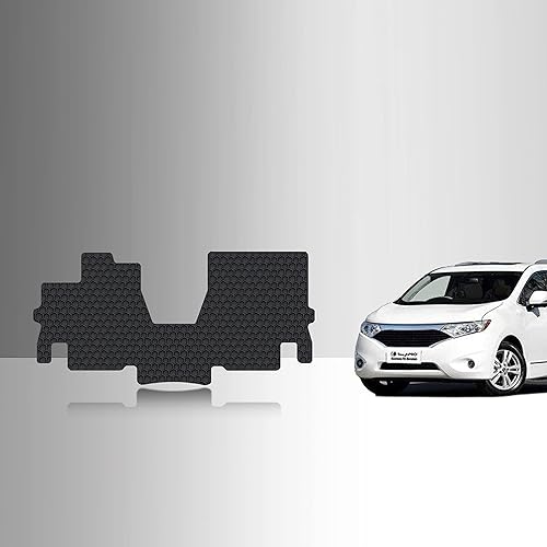 Miniatura 8 de TOUGHPRO Accesorios para alfombrillas de suelo de 1 + 2 + 3 fila + tapetes de carga compatibles con Nissan Quest para todo tipo de clima (fabricado