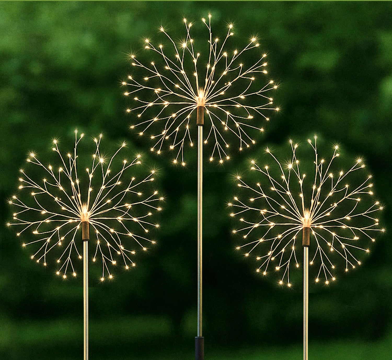 Kopp, Rottenburg LED-Gartenstecker Pusteblume 3er-Set