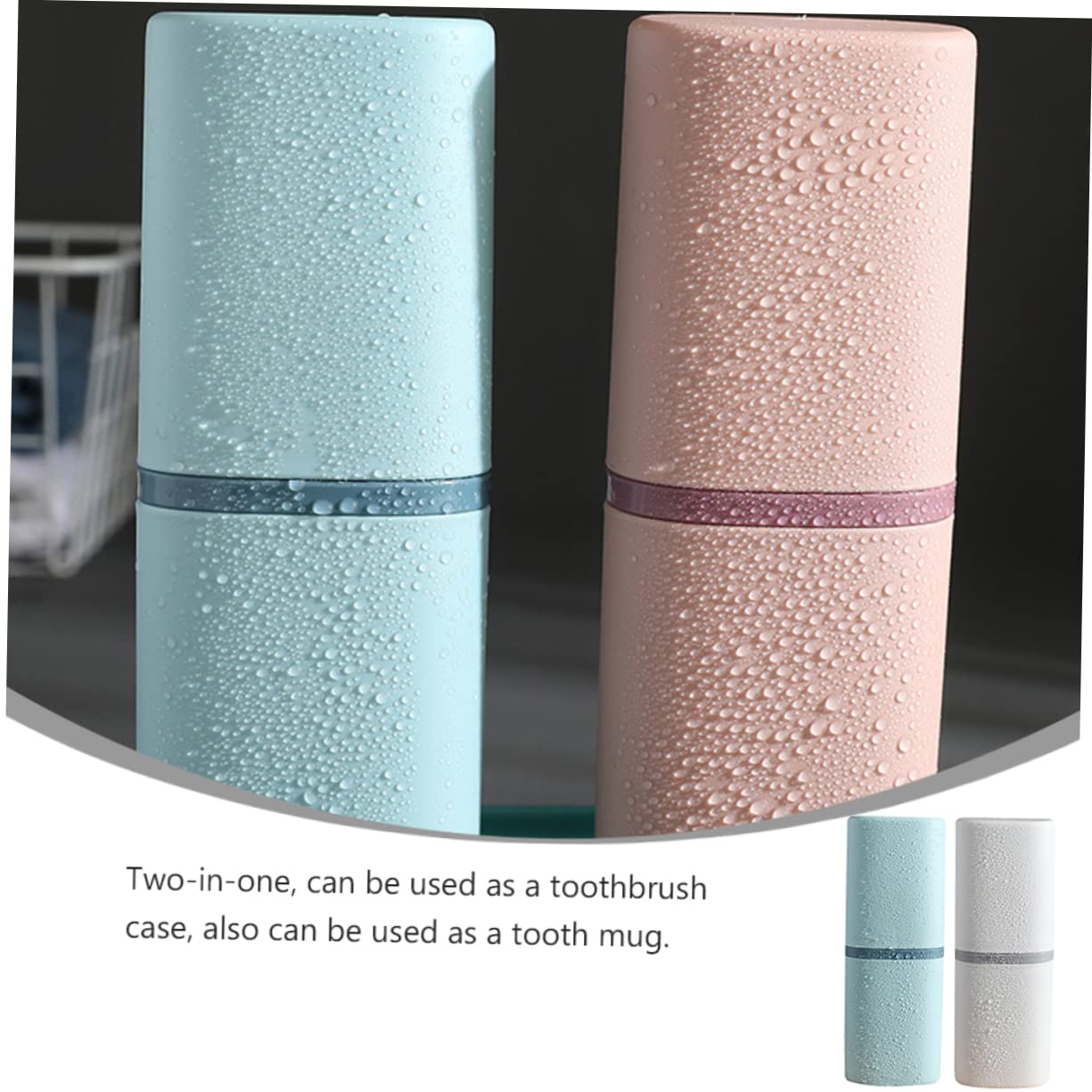 Beavorty 4 Pz Custodia Per Spazzolino Da Denti Coperture Per Spazzolini Da Denti Posacenere Portachiavi Spazzolini Da Viaggio Dentifricio Bambino Set Di Spazzolini Da Denti Portatile