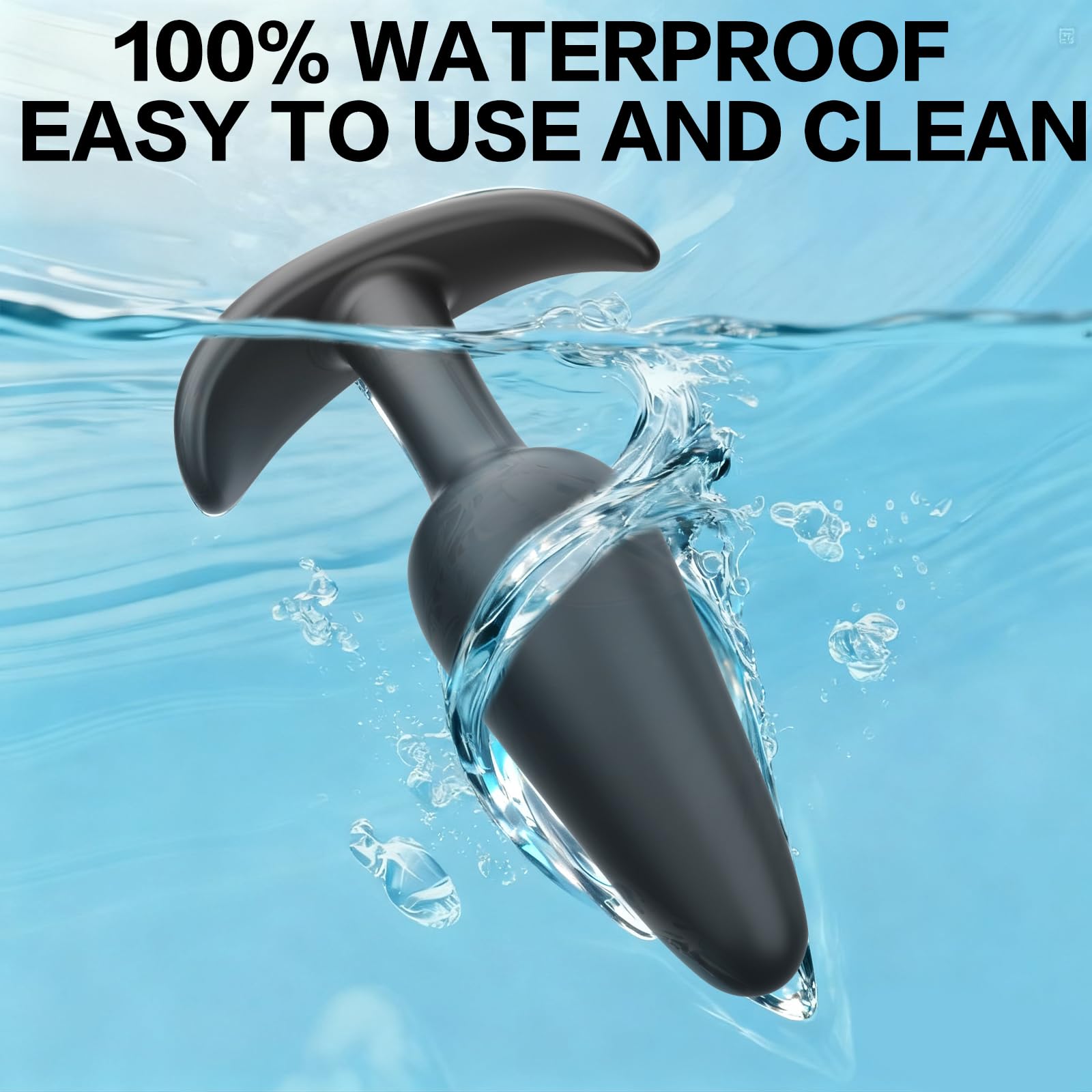 URZZAN 4PCS Silicone Anal Butt Plug Set, Beginner to Advanced, Trainer Kit with Flared Base for Women, Men Comfortable Long-Term Wear, Premium Training Sets, Sex Toys for Couples