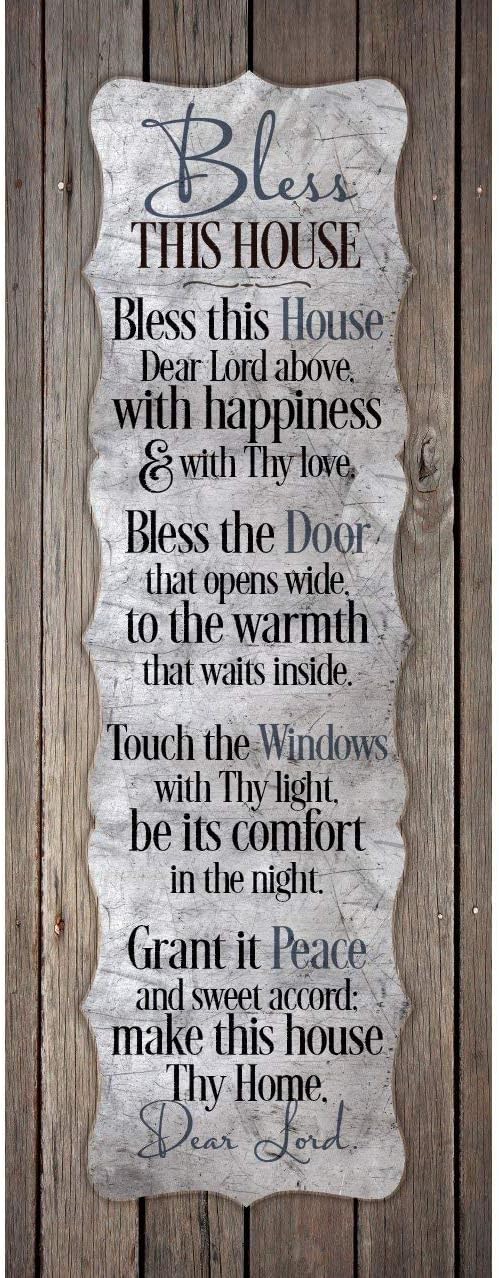 DEXSA Bless This House...New Horizons Wood Plaque | Made in the USA
