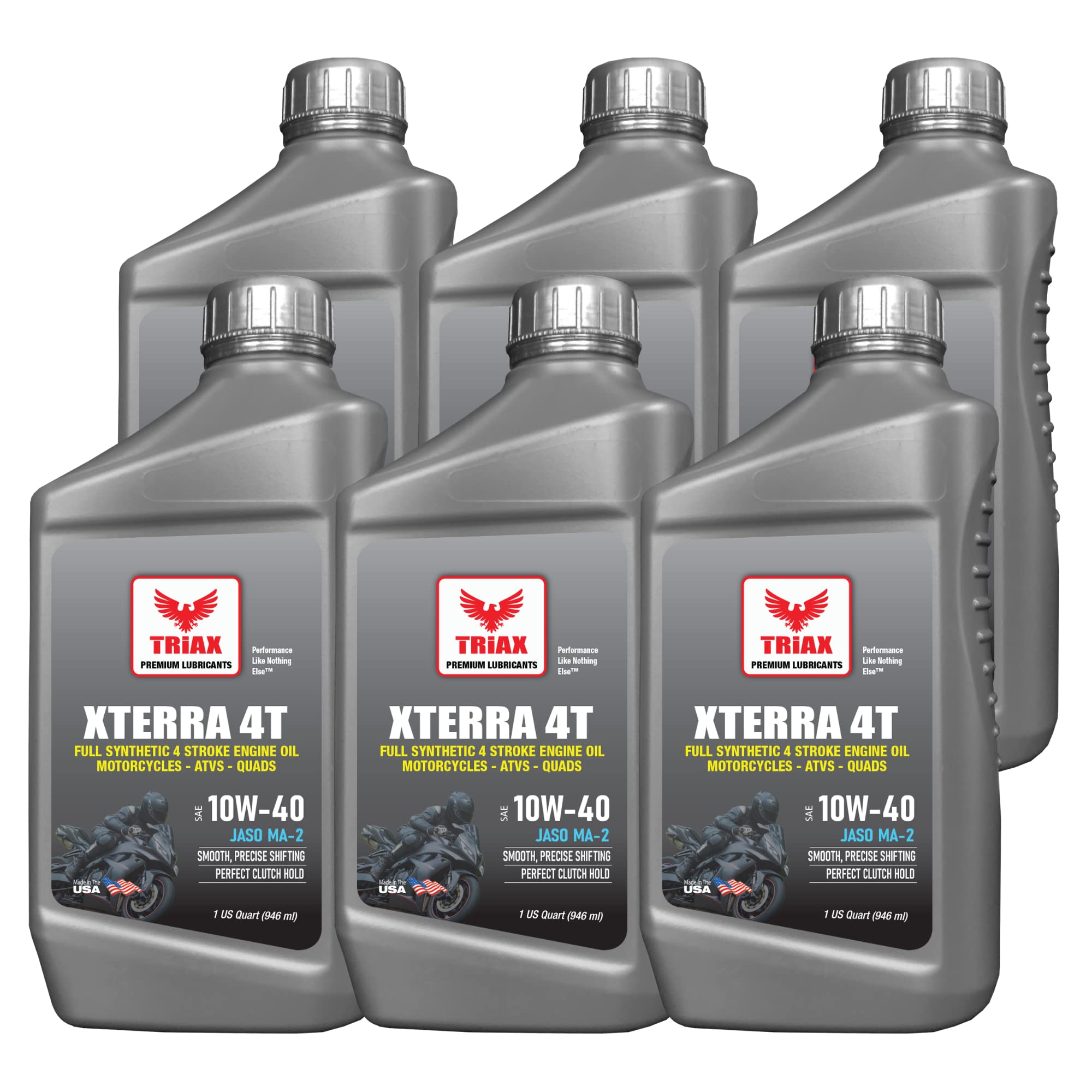 Buy TRIAX XTerra 4T 10W40 Synthetic API SL, API SN JASO MA2 Motorcycle