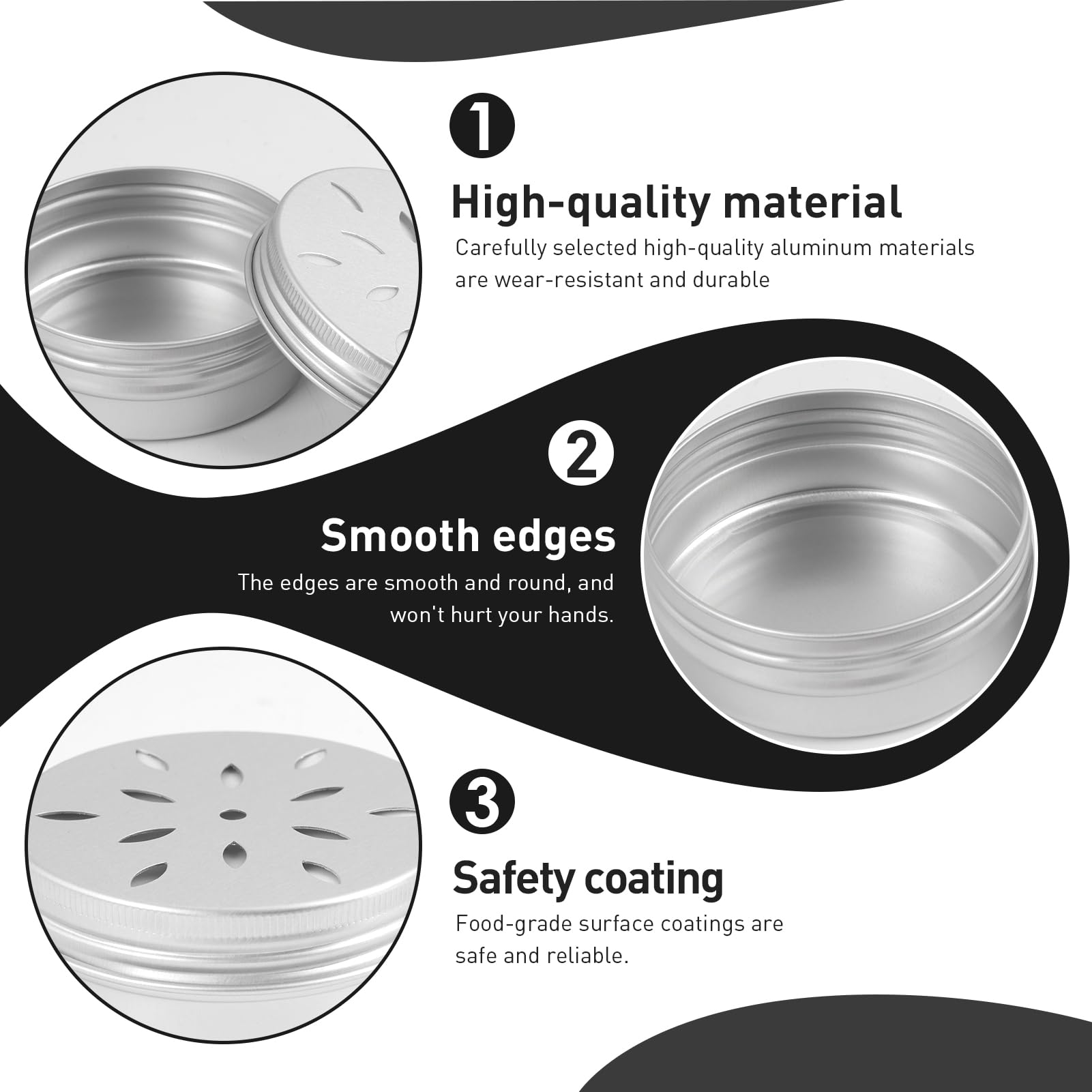 10 sztuk aluminiowych puszek do szkolenia psów węchowych, pudełka na perfumy dla psów, 60 ml ze zoptymalizowaną wentylacją, dla psów węszących - akcesoria do szkolenia psów