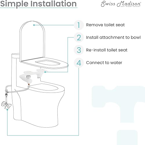Miniatura 7 de Accesorio de inodoro de bidé no eléctrico Aqua