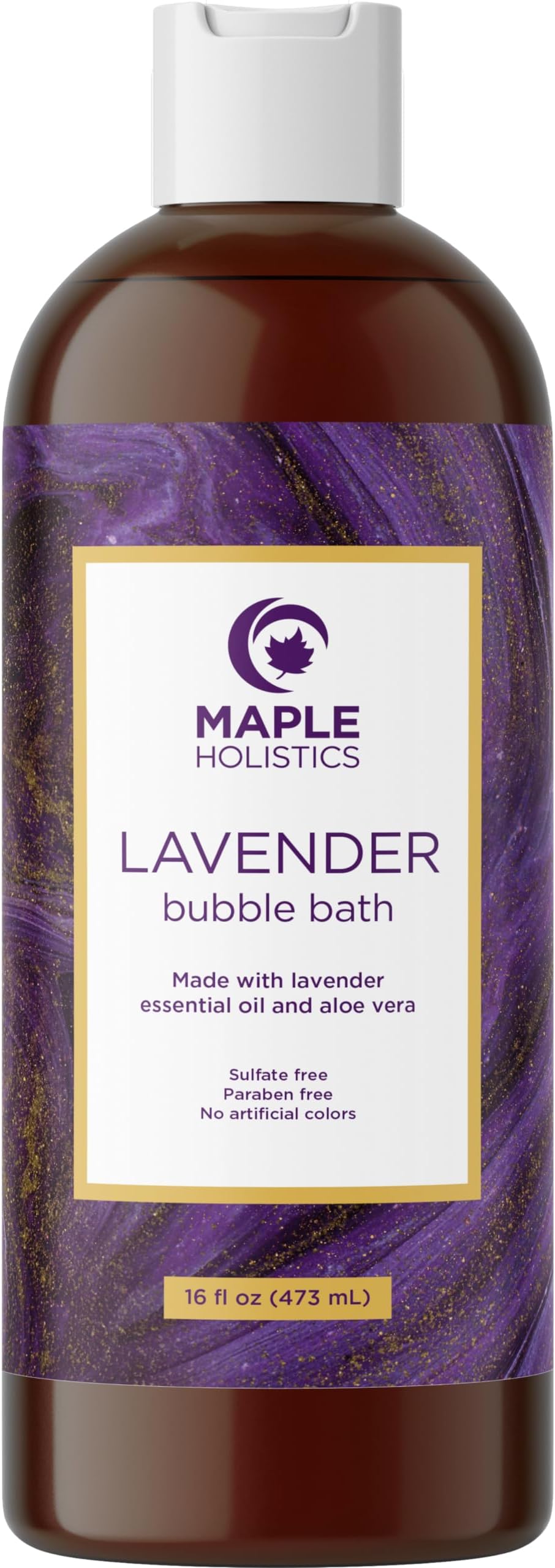 Amazon.com: Premium Lavender Bubble Bath Soak - Aromatherapy Bubble ...