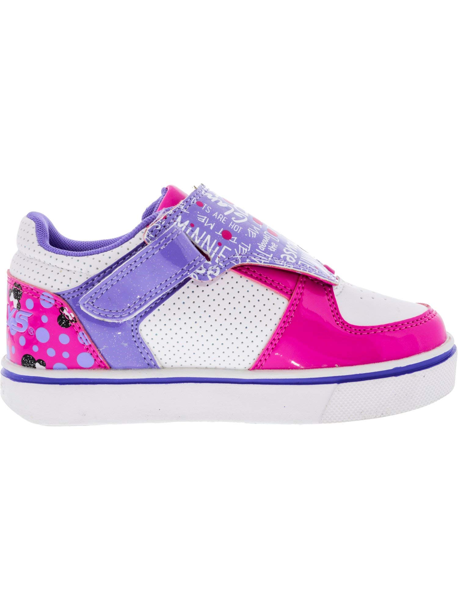 Heelys Girl's Twister X2 White/Pink Purple Ankle-High Skateboarding Shoe - 2M