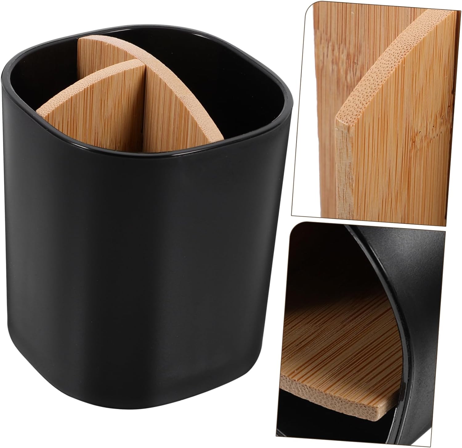 Amosfun 5pcs Chrome Toothbrush Holder Holder Stand Bathroom Organizer Toothbrush Compartment Home