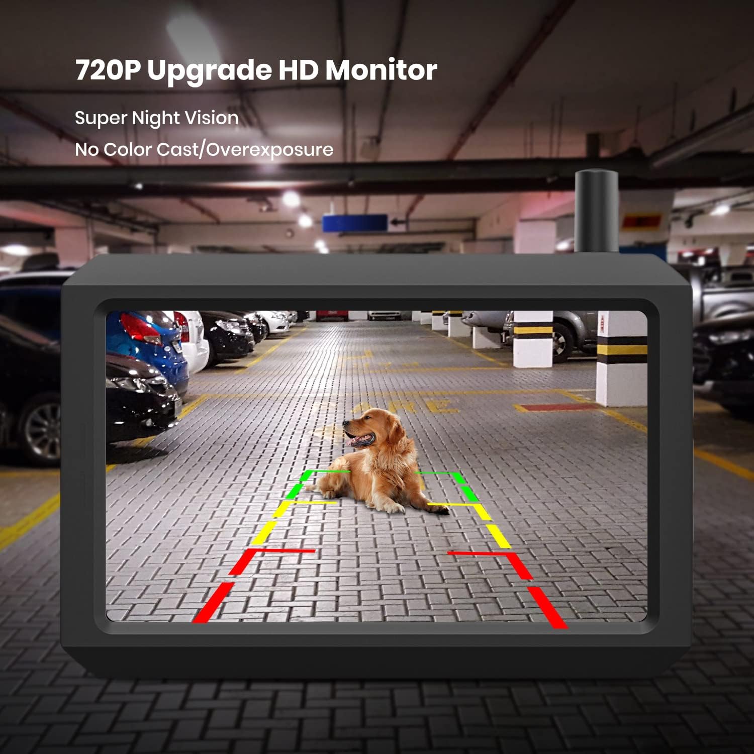 🔥 Hot Deals AUTO-VOX TW1 Truly Wireless Backup Camera, 5Mins DIY Installation, 720P Super Night Vision Rear View Camera and 5'' LCD Monitor with Digital Signal, 2 Channel Support to Monitor/Reverse for Car/Truck