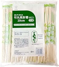 Disposable Bamboo Round Chopsticks with Individual Packaging, Approximately 20 cm Long, Unsplittable, Hygienic for Parties (100 Pairs/Pack)