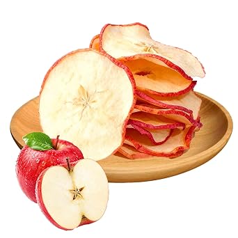 Dried Apples Dehydrated Apple Slices 3 oz/85 g No Sugar Added No Additives,for Healthy Snacking Potpourri and Bowl Fillers Crafts Cake Decoration Cocktail