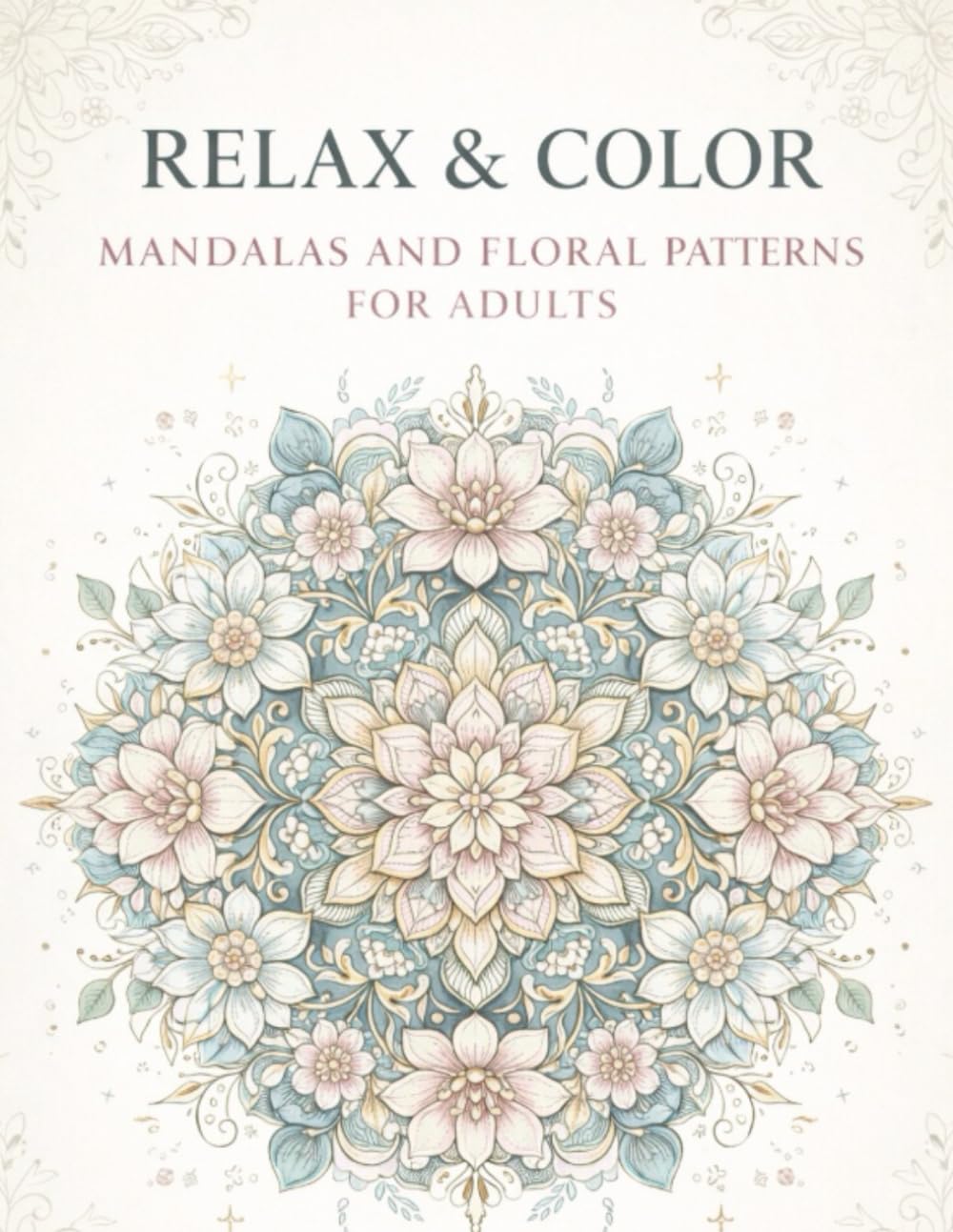 Relax & Color: Mandalas and Floral Patterns for Adults