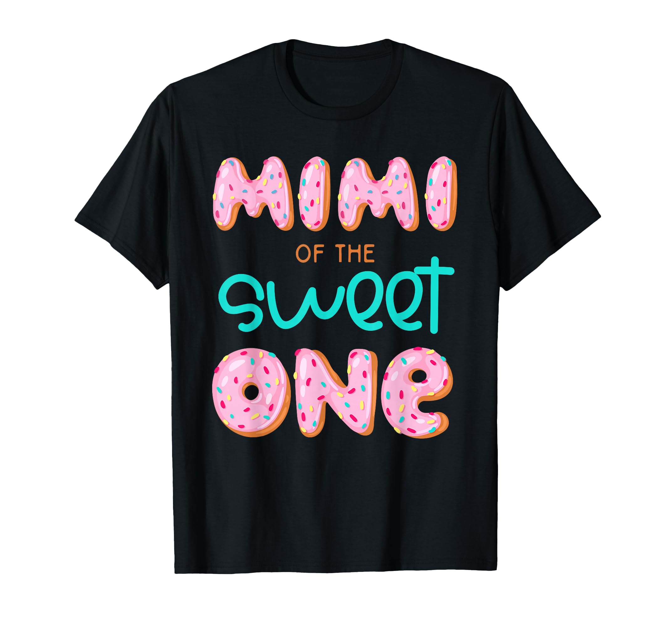 Mimi of The Sweet One First Birthday Matching Family Donut T-Shirt