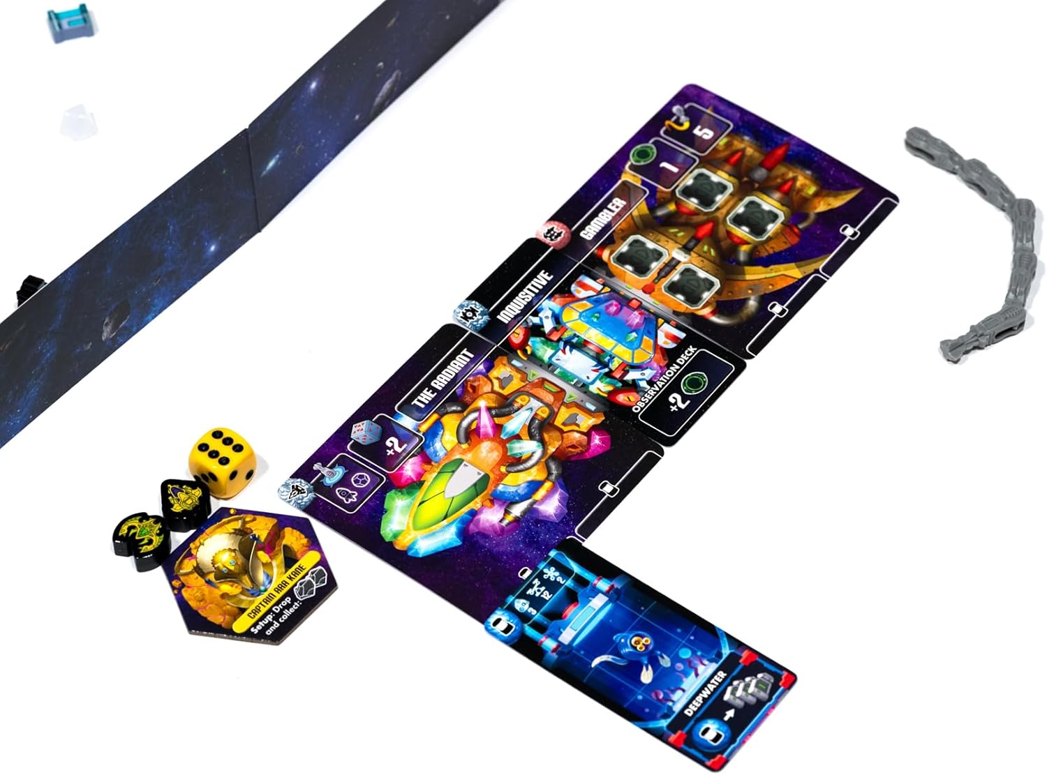 Drop Drive by Phase Shift Games – Space Adventure Drop-Style Board Game | 2-4 Players | Ages 8+ | 45-Min Strategic Sci-Fi Exploration | 3D Tabletop Mechanics | Family & Kids Game Night