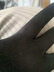 Jugaoge Damen Fingerlose Handschuhe - Ellbogenlang Mit Glitzer-Pailletten Für Party & Abend