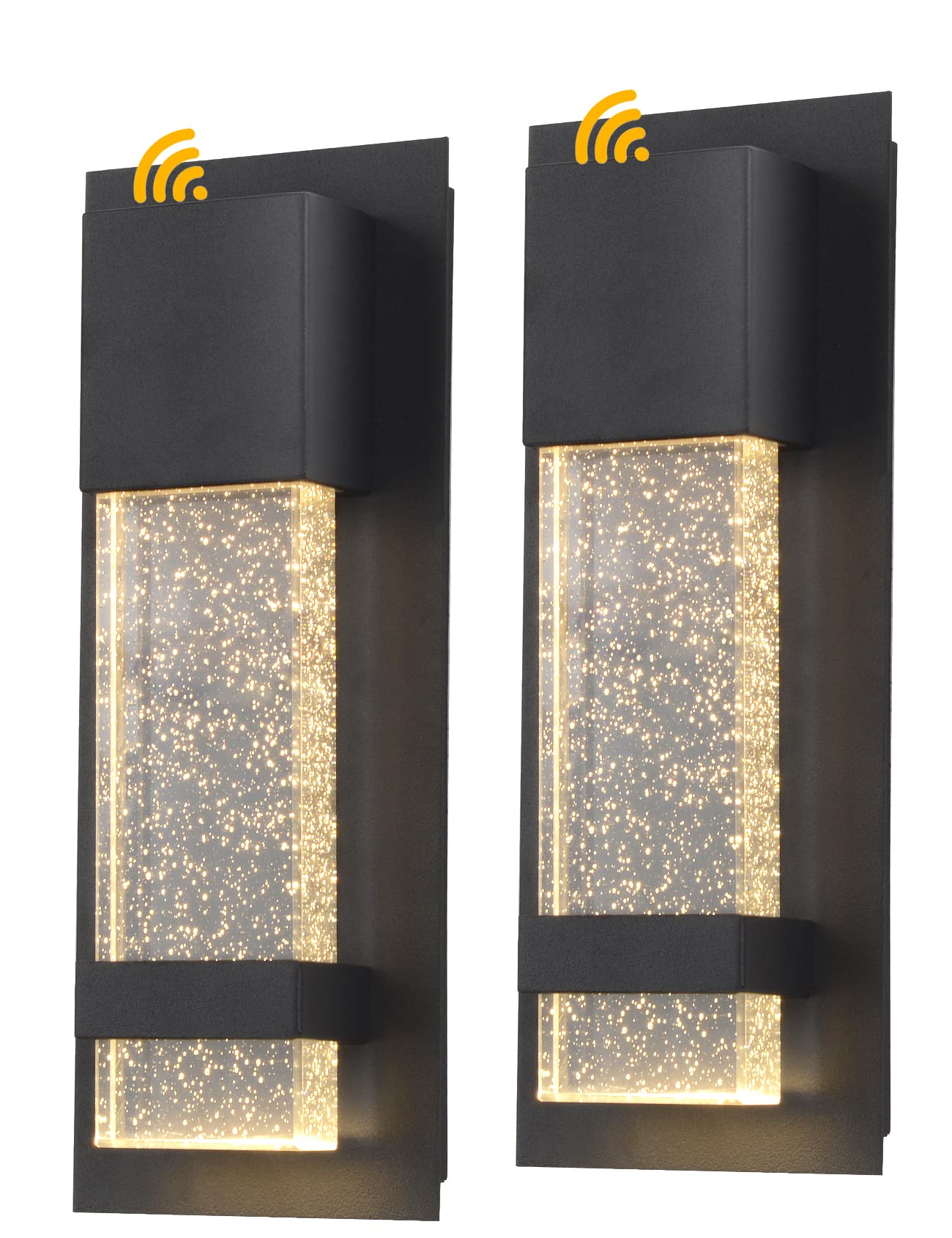 Buy DALKSDCI Dusk to Dawn LED Exterior Wall Light, 2 Pack LED Outdoor