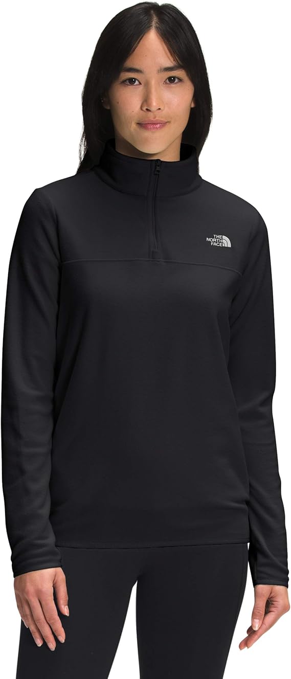 north face three quarter zip