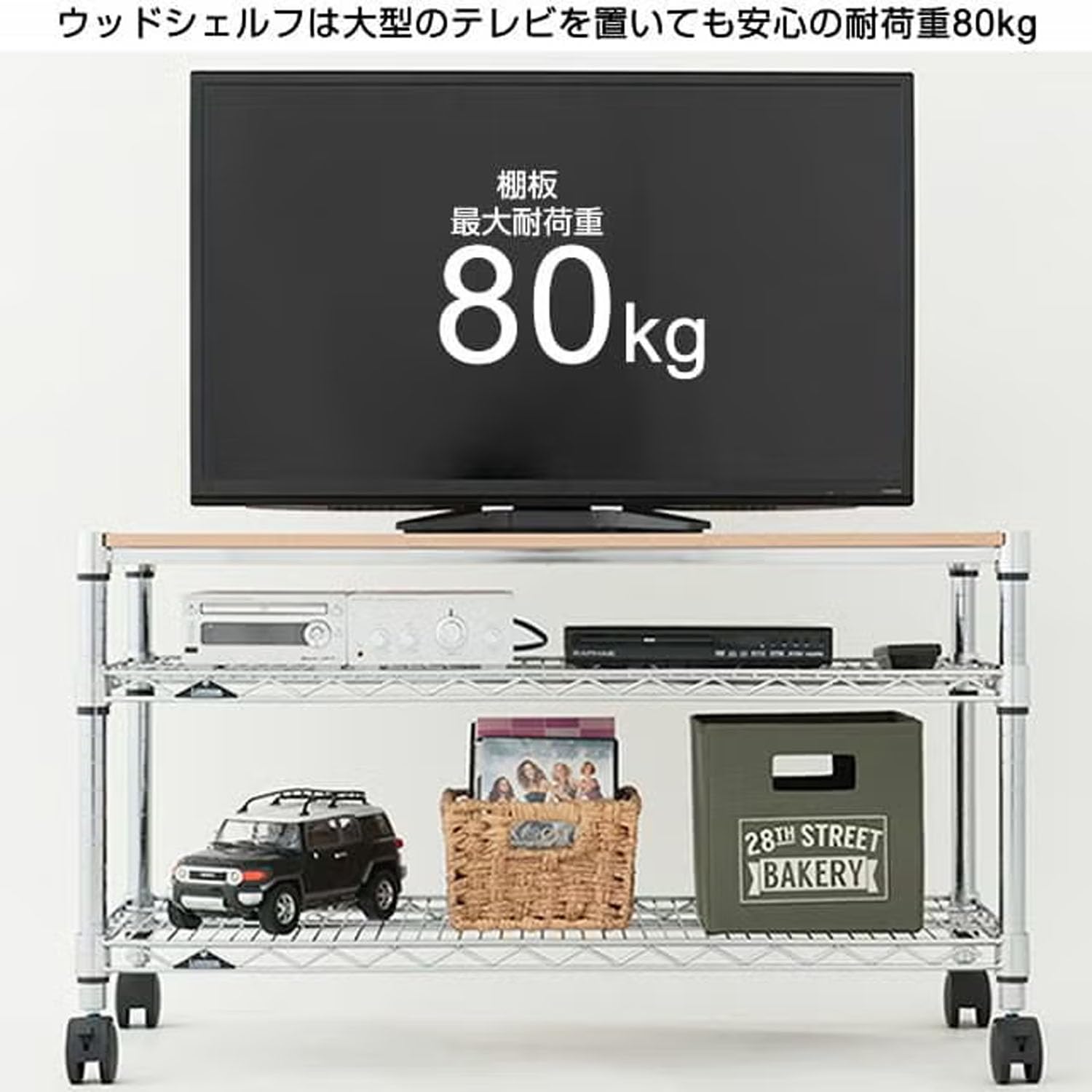 Amazon｜ドウシシャ ルミナスラック スチールラックパーツ ウッド