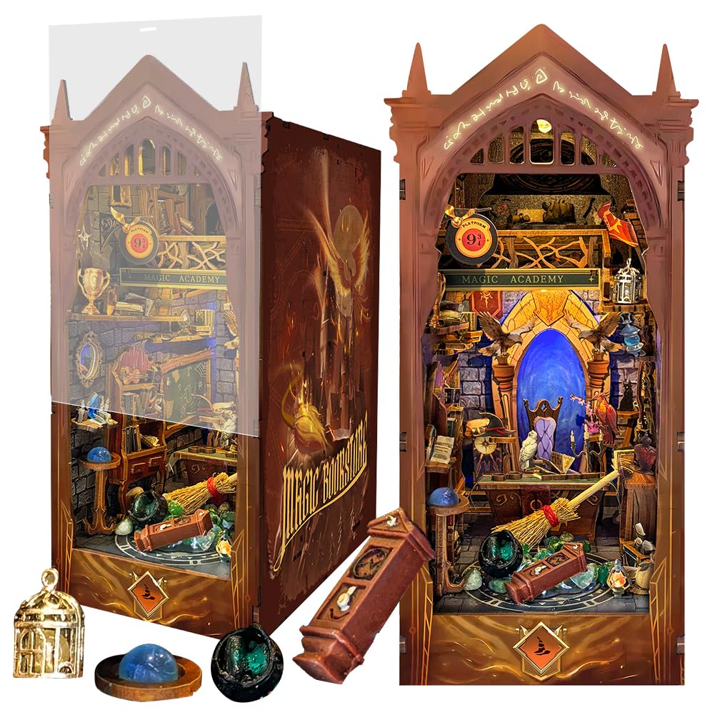 Kit de construction à faire soi-même pour le coin de livre - Puzzle