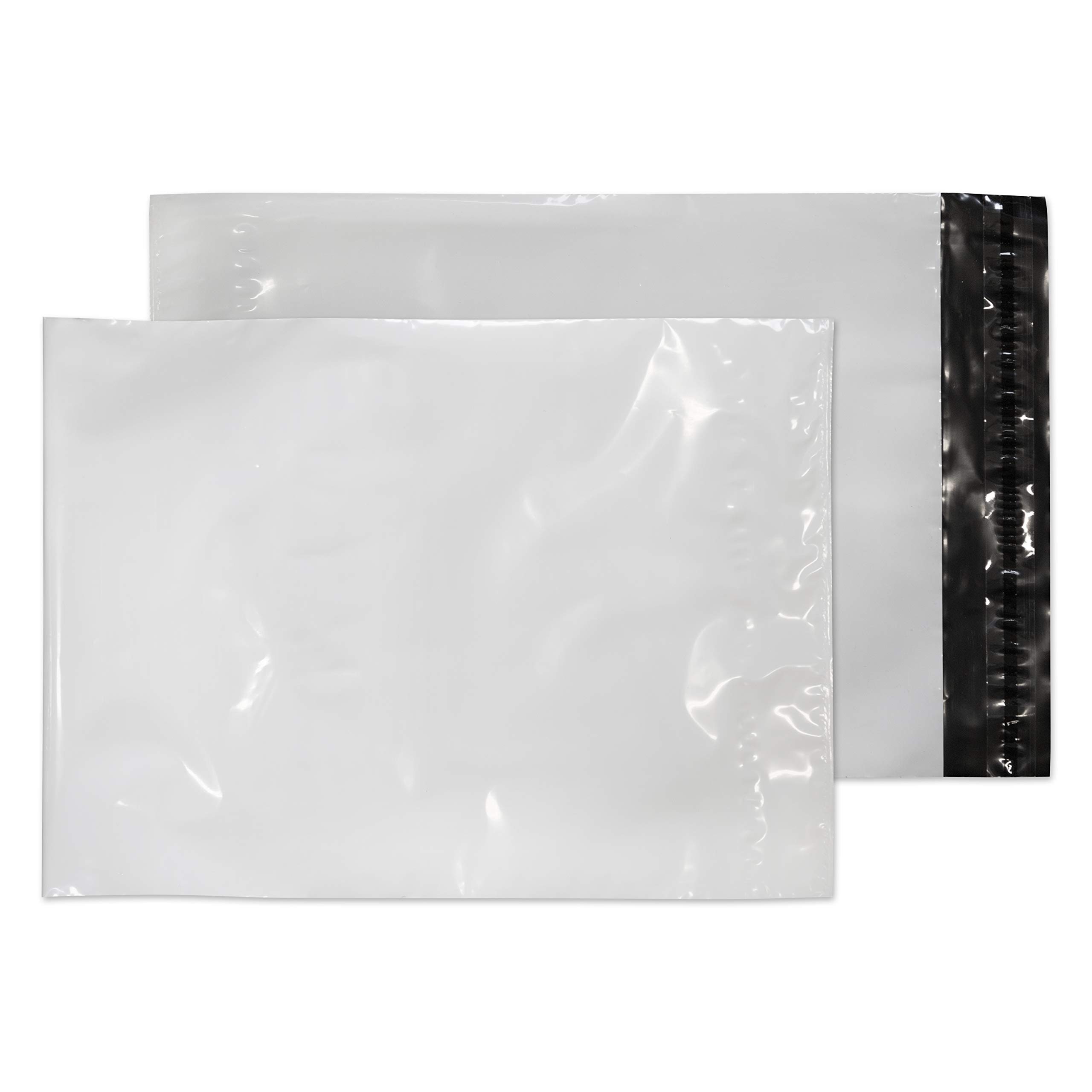 Blake Purely Packaging C4+ 320 x 240 mm Polythene Peel & Seal Envelopes (PE42/W/100) White - Pack of 100
