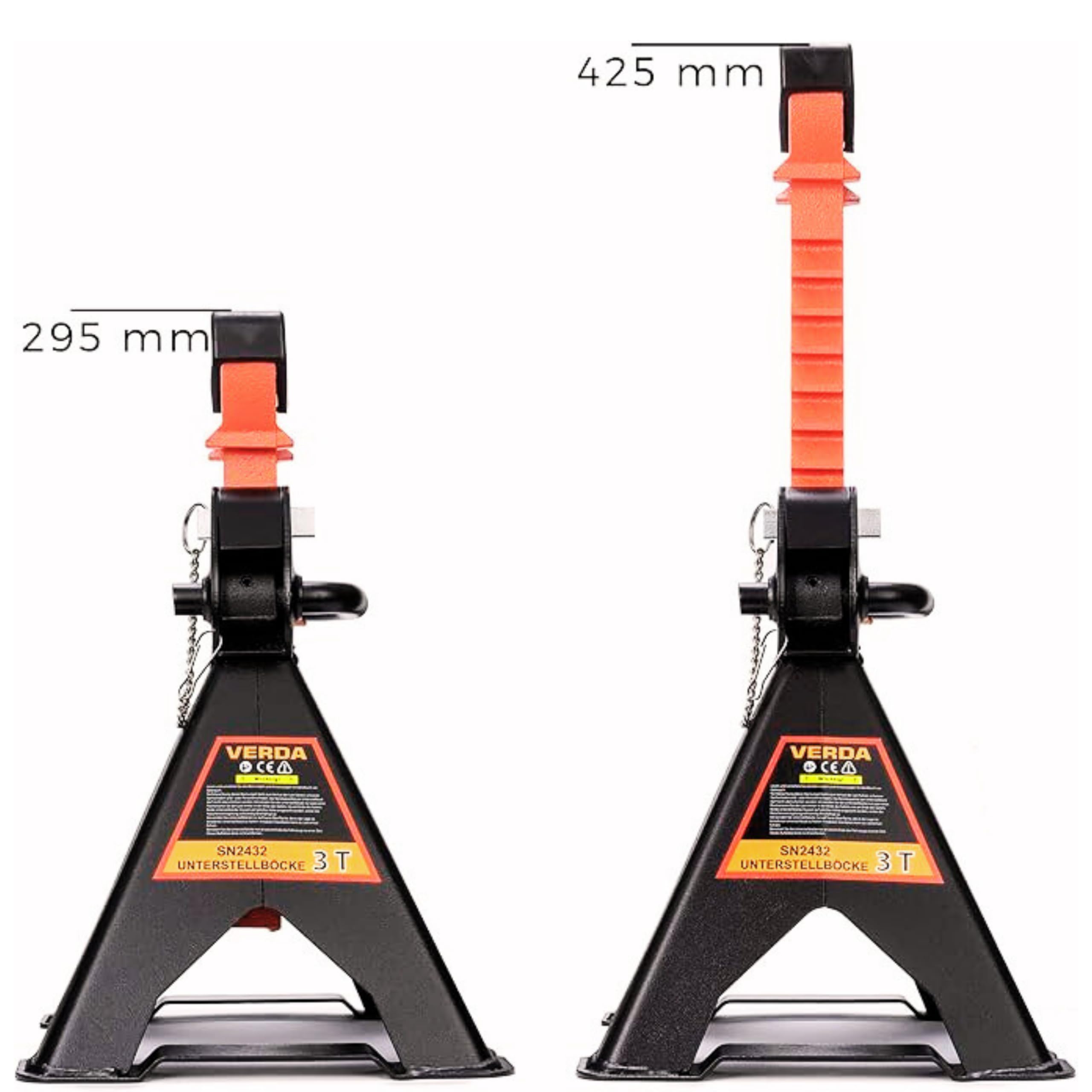 Cavalletti di sostegno 3T o 6T per cric