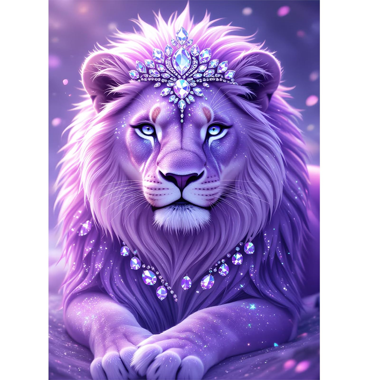 Beginner Diamond Painting Kits - Cute Cat Art -12