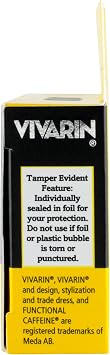 Vivarin Brand Alertness Aid, 16 Tablets per Box (Pack of 6 Boxes)
