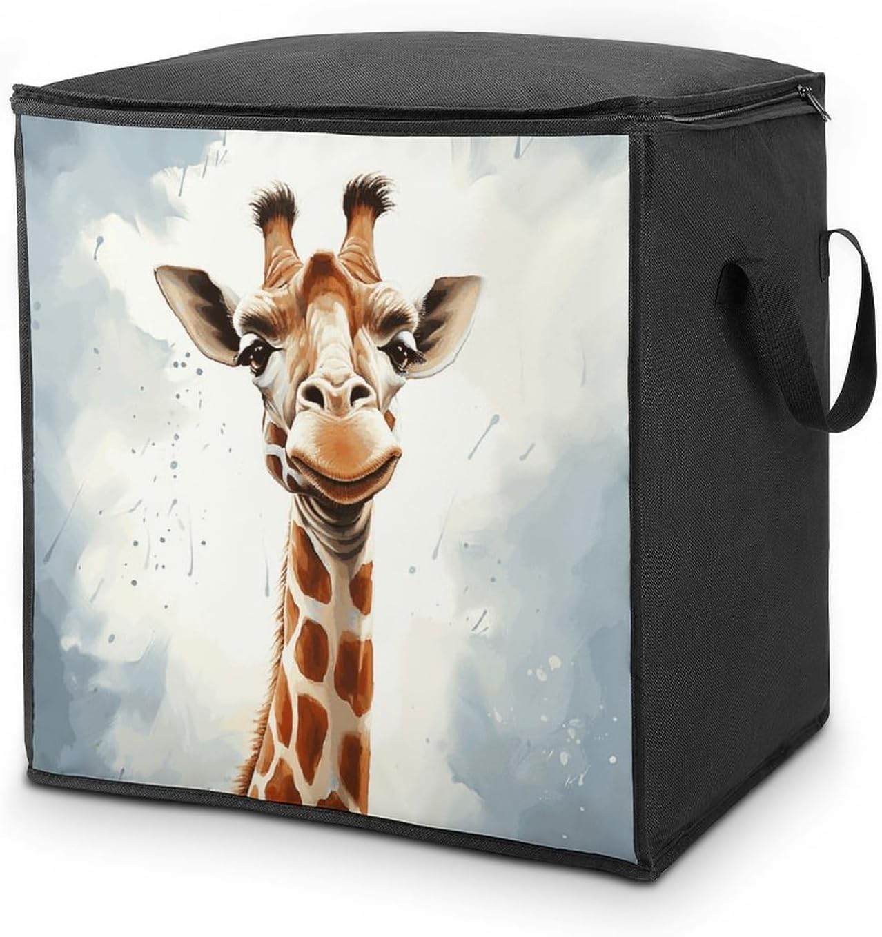Clever Giraffe Storage Bags Moving Bags Storage Bins | Comforter Storage Bag Reinforced Handles & Zippers Foldable Closet Organizers and Storage for Blanket Pillow Clothes