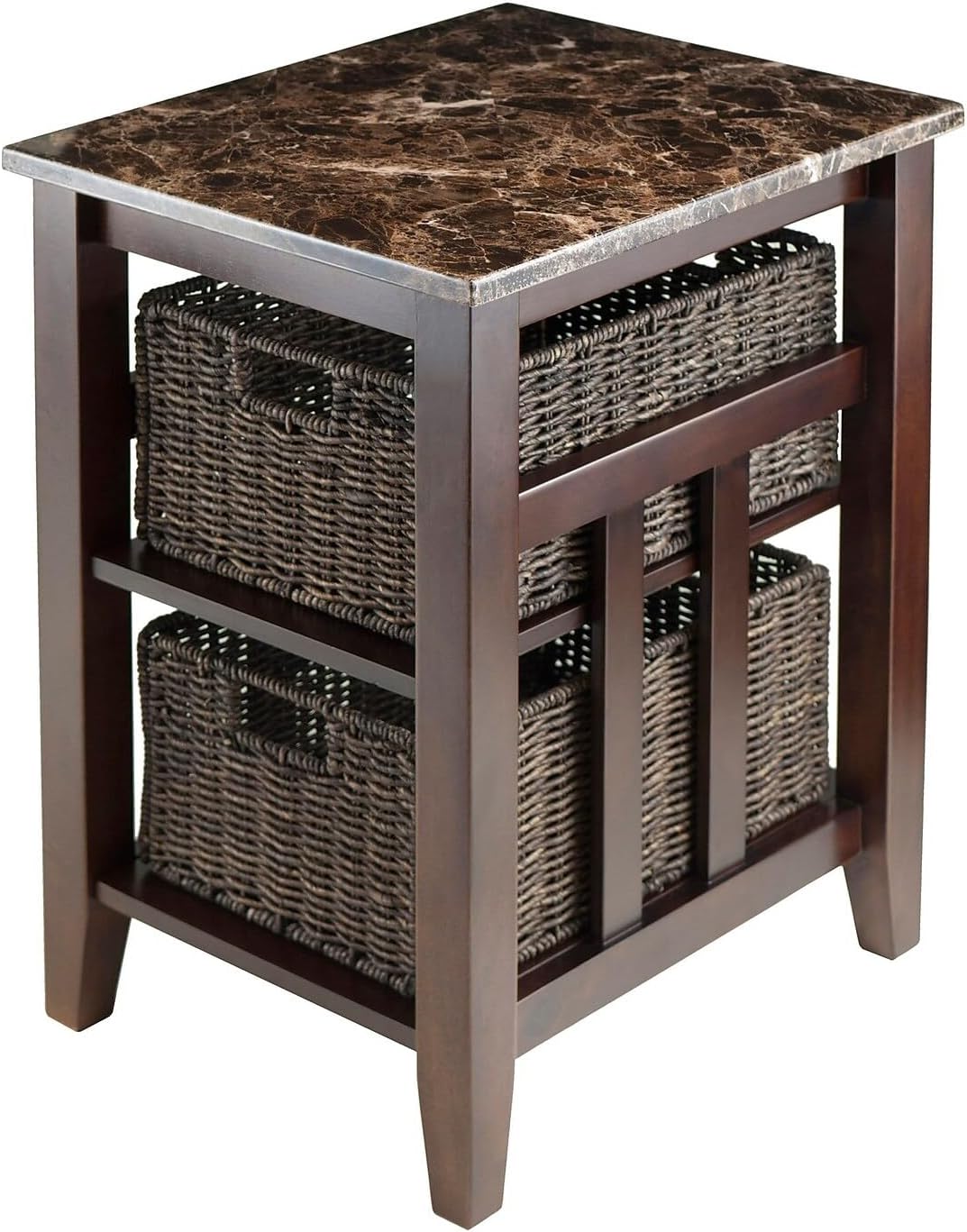 Winsome Zoey Accent Table, Chocolate