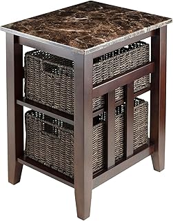 Winsome Zoey Accent Table, Chocolate