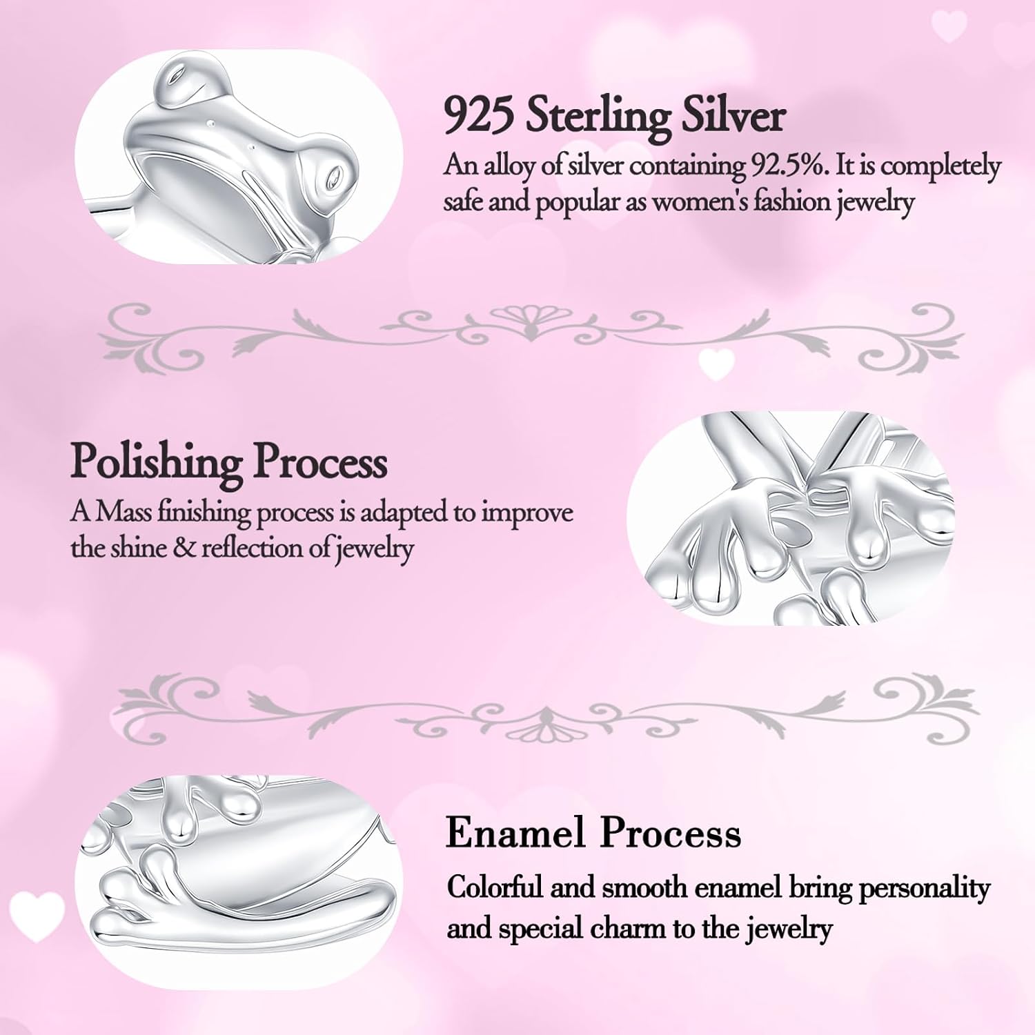 Charm 925 Sterling Silver Bead Charm for Pandora Bracelets and Necklaces for Woman Dangle Pendant Bead,Jewelry Gifts