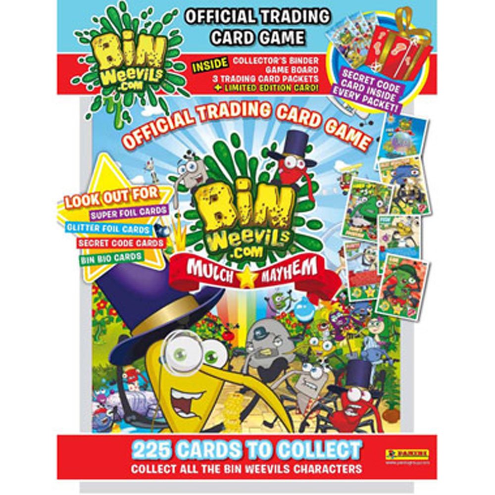 Bin Weevils Mulch Mayhem Starter Pack Album Limited Card Panini