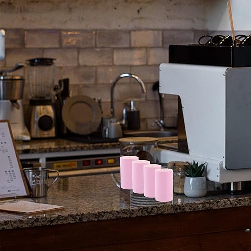 Miniatura 9 de Papel de impresora de color, 4 rollos de papel térmico, papel térmico, papel de recibo de caja registradora, rollos de recibos de papel térmico para