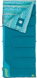 Coleman 50°F Sleeping Bag, Comfortable Youth Sleeping Bag for Sleepovers
