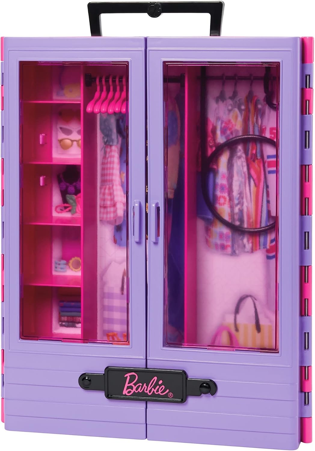 Барби (Barbie) Барби и фиолетовый гардероб сочетаются по-разному! Кукла и модный набор для куклы Барби 【Нарядная кукла】【Кукла и аксессуары】 【возраст 3 года ~】 HJL66_J, фото 3