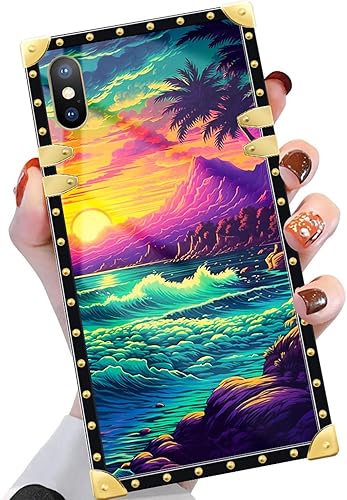 Miniatura 8 de Funda compatible con iPhone 11, TPU suave de lujo y parte trasera de policarbonato duro para niñas y mujeres, funda protectora a prueba de golpes