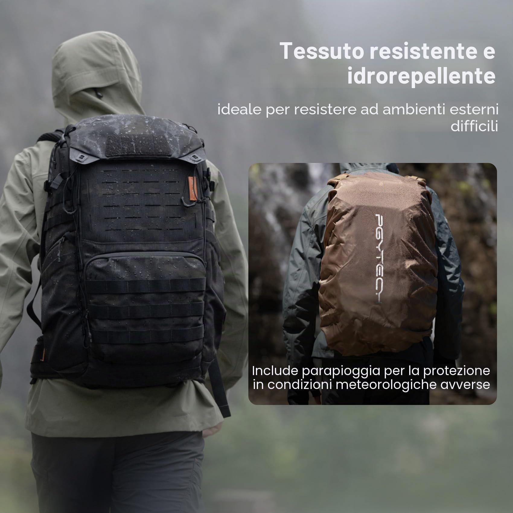 PGYTECH OneMo TAC Zaino Fotografico+cintura in vita