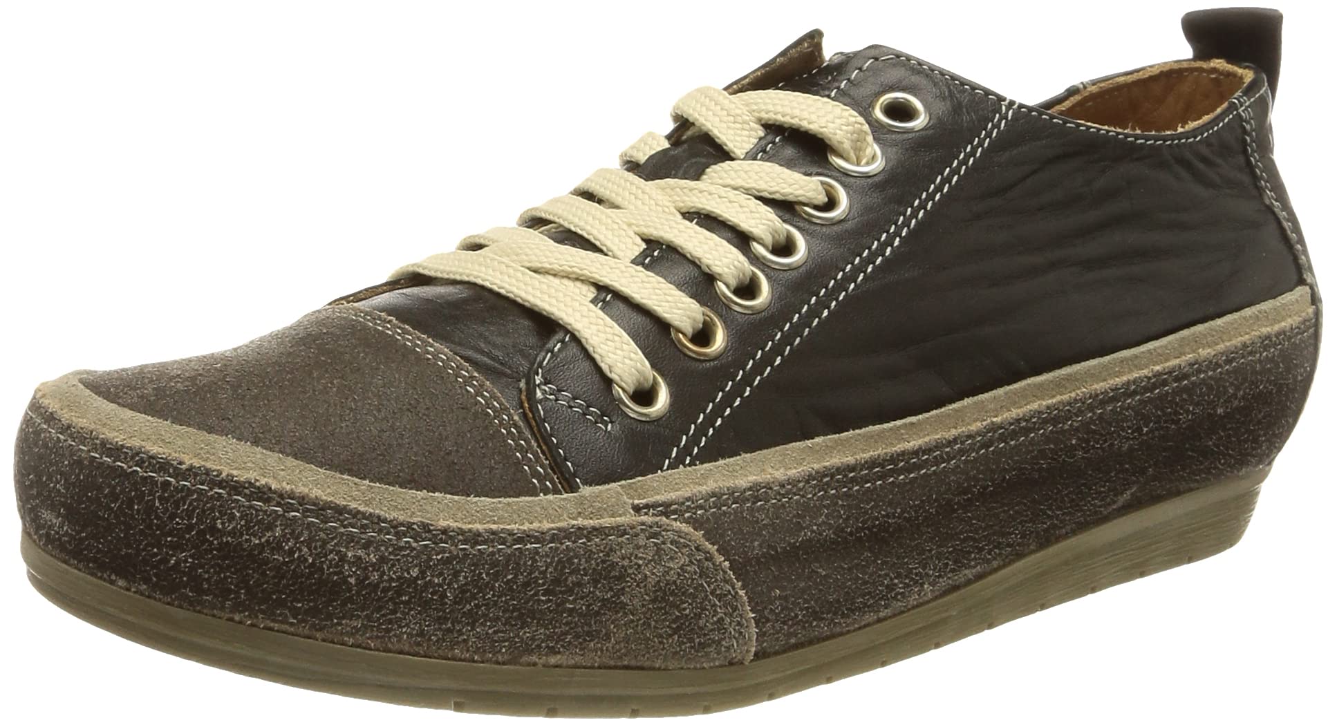 Andrea Conti Damen Sneaker, Sneaker, Schwarz,