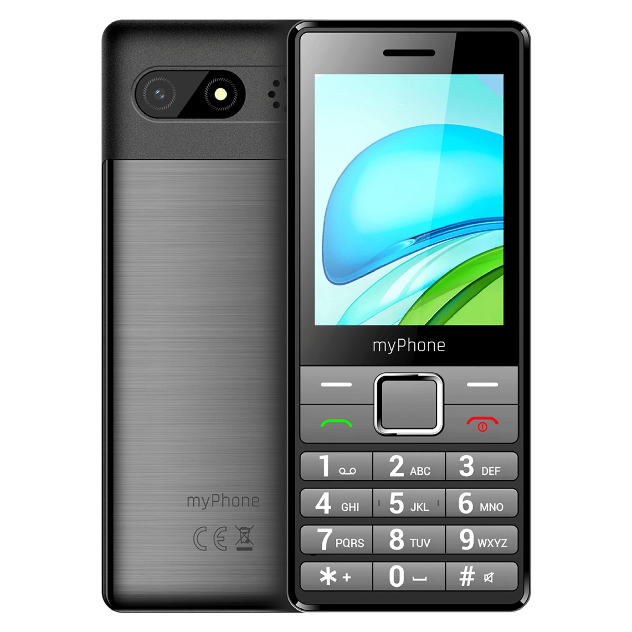 Myphone 7340 Lte Senior Mobile Phone, 4G Button Phone With Large Display, Elegant Classic Mobile Phone, Dual Sim, Long Battery Life, Sim Free 5902983640707