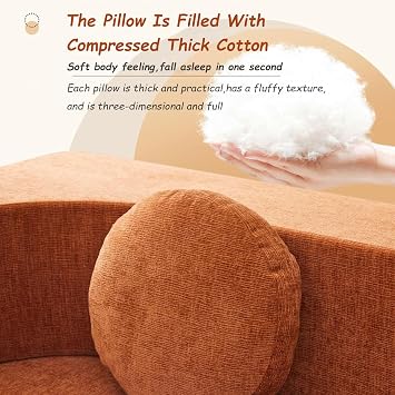Folding Sofa Bed,Bed Double Adult,Convertible Sleeper Chair With Pillow Foldable Mattress Back Support,Chaise Lounge,Sofa For Living Room Bedroom – No Assembly Required(180cm,Off-white)
