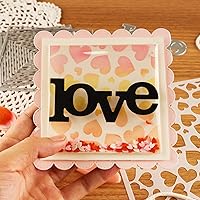 Vista 4 de Paquete de 10 fundas planas para coctelera para hacer tarjetas, 3 x 8 pulgadas, cubiertas planas delgadas para coctelera de plástico transparente