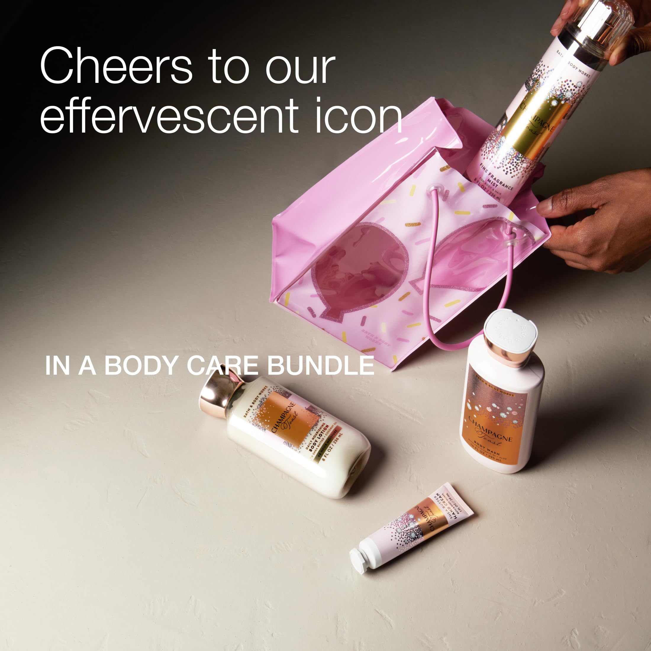 Amazon.com : Bath & Body Works Champagne Toast Gift Set with Body